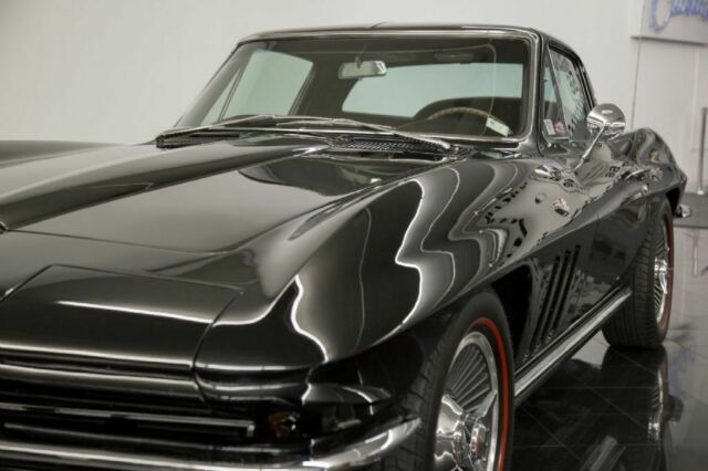 1965 Black Chevrolet Corvette Sting Ray Coupe --
