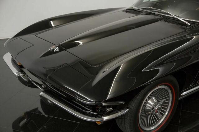 1965 Black Chevrolet Corvette Sting Ray Coupe --