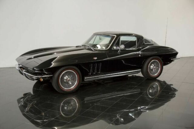 1965 Black Chevrolet Corvette Sting Ray Coupe --