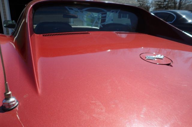 1973 Red Chevrolet Corvette Coupe