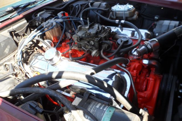 1973 Red Chevrolet Corvette Coupe