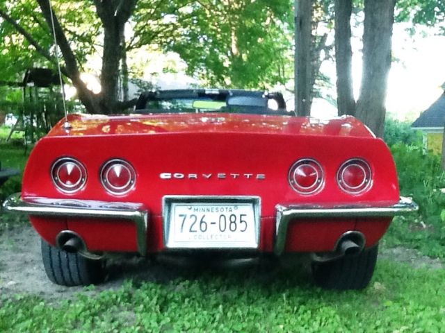 1969 LeMans Blue Chevrolet Corvette Convertible