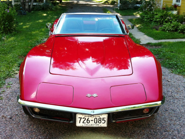 1969 LeMans Blue Chevrolet Corvette Convertible