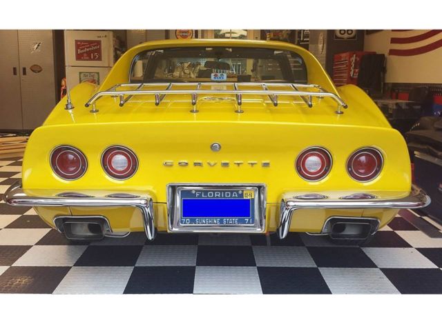 1971 Sunflower Yellow Chevrolet Corvette Coupe (T-Tops)