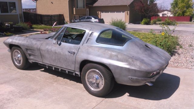1963 SILVER BLUE Chevrolet Corvette Coupe
