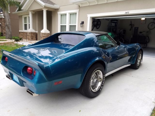 1971 Red Chevrolet Corvette T - TOP