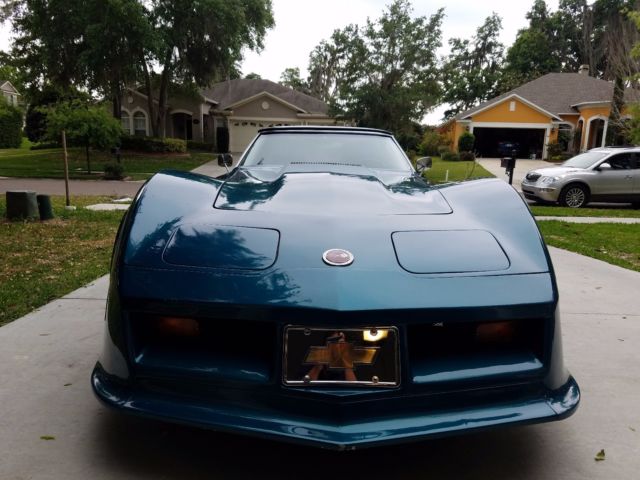 1971 Red Chevrolet Corvette T - TOP