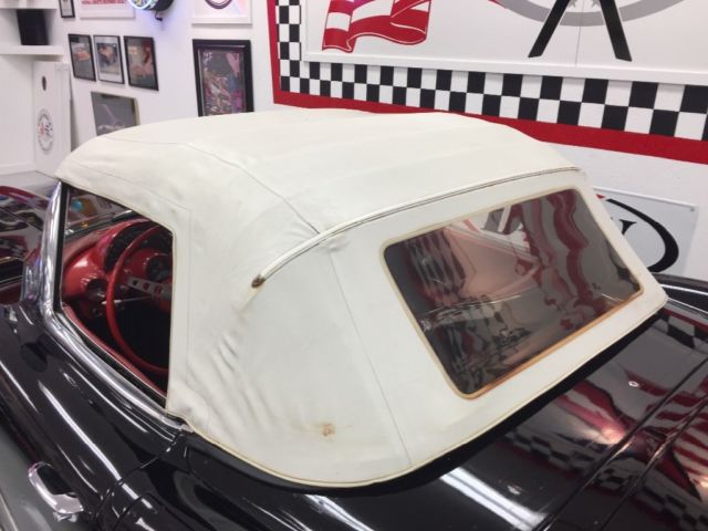 1960 Black Chevrolet Corvette Convertible