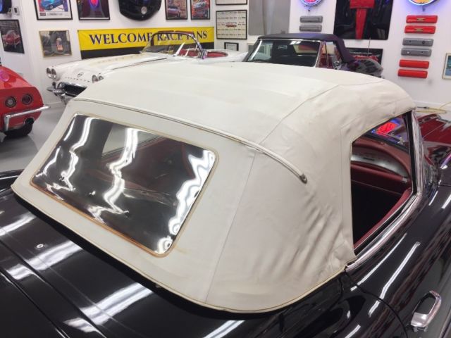 1960 Black Chevrolet Corvette Convertible