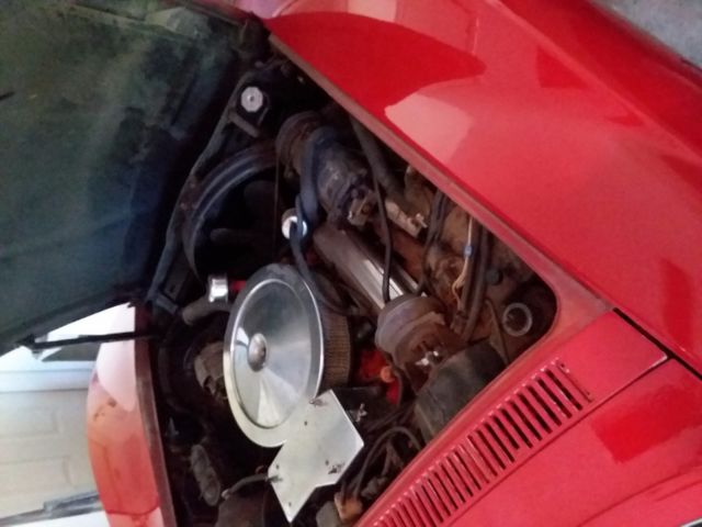 1968 Red Chevrolet Corvette Coupe