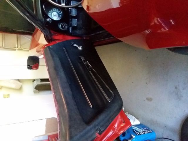 1968 Red Chevrolet Corvette Coupe