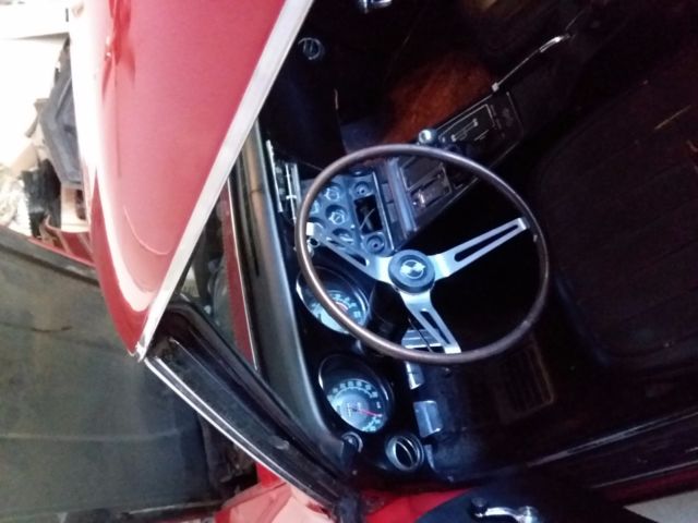 1968 Red Chevrolet Corvette Coupe