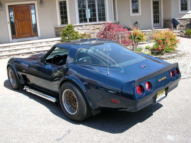 1978 Blue Chevrolet Corvette Coupe