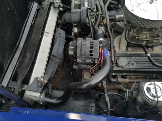 1977 Blue Chevrolet Corvette Coupe
