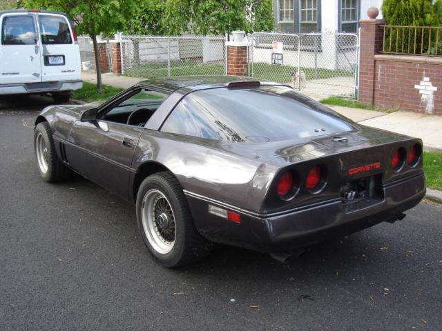 1988 Tan Chevrolet Corvette Coupe