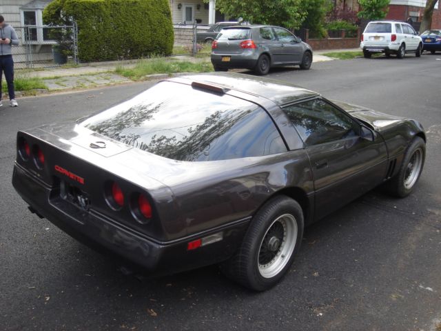 1988 Tan Chevrolet Corvette Coupe