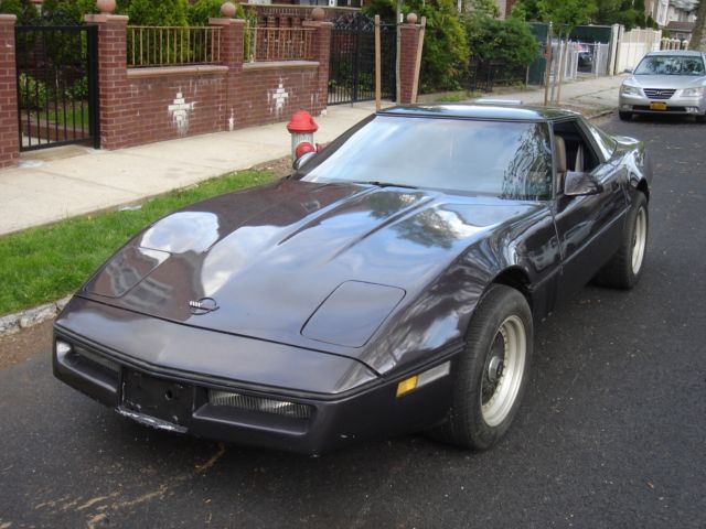 1988 Tan Chevrolet Corvette Coupe