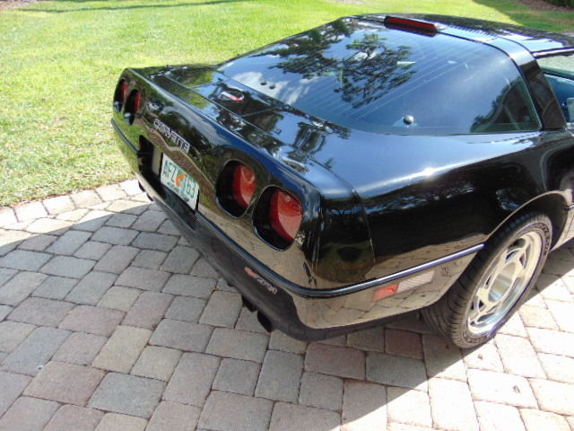 1990 Black Chevrolet Corvette Coupe