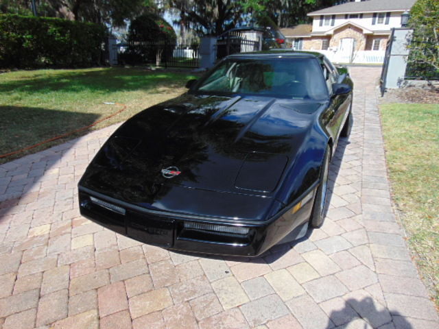 1990 Black Chevrolet Corvette Coupe