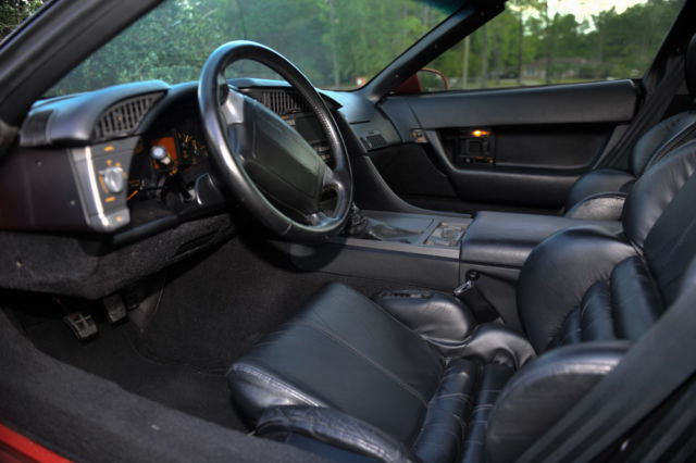 1991 Red Chevrolet Corvette Coupe