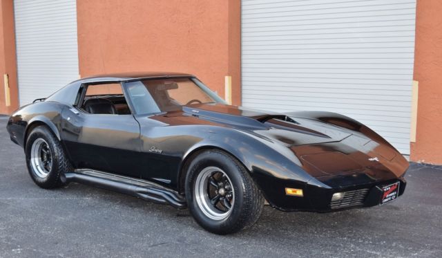 1977 Black Chevrolet Corvette Coupe