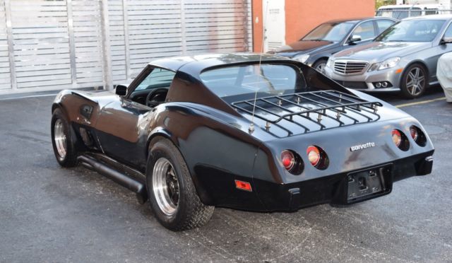 1977 Black Chevrolet Corvette Coupe