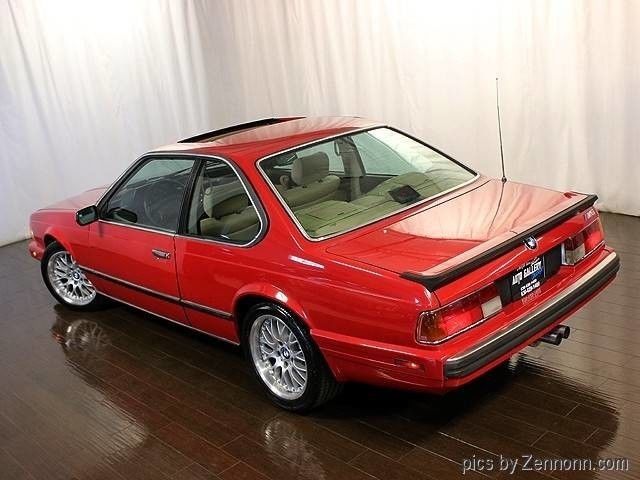 1988 Red BMW M6 --