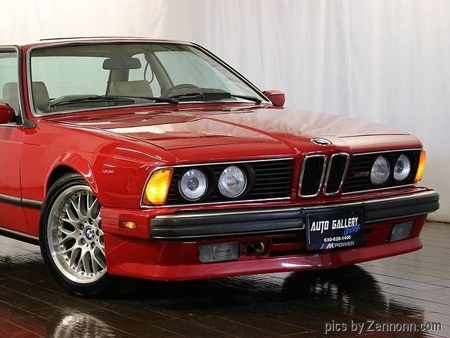 1988 Red BMW M6 --