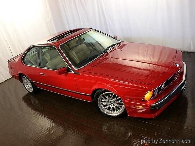 1988 Red BMW M6 --