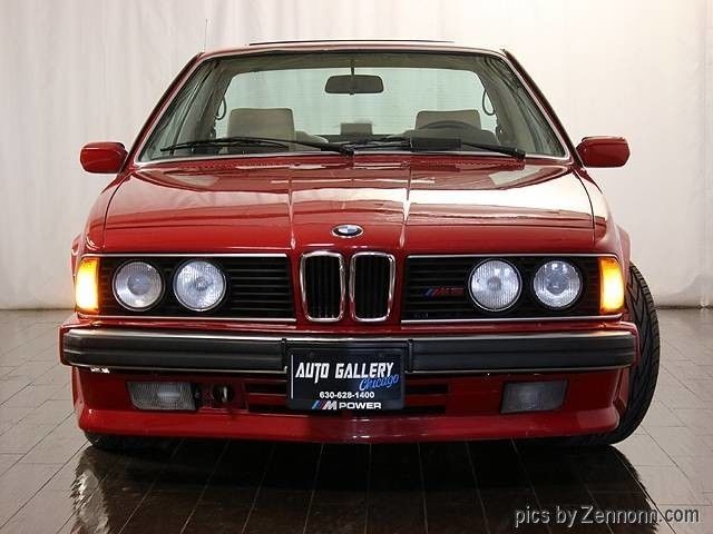 1988 Red BMW M6 --