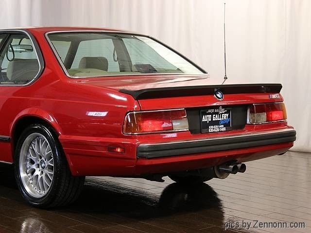 1988 Red BMW M6 --