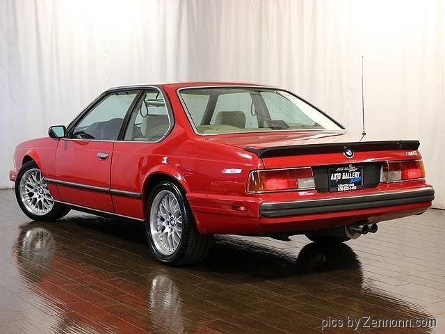 1988 Red BMW M6 --