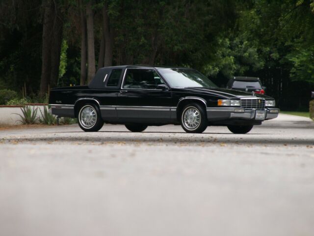 1993 Black Cadillac DeVille Coupe