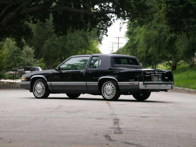 1993 Black Cadillac DeVille Coupe