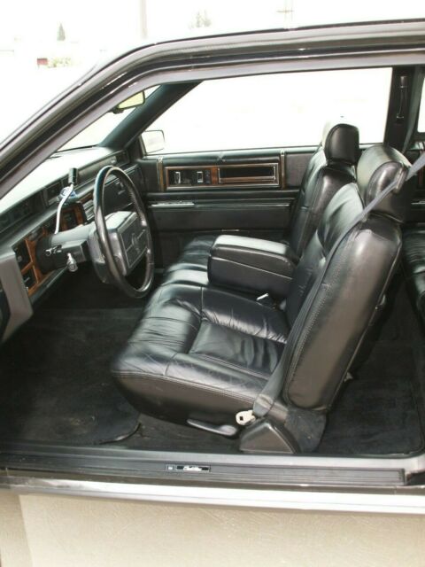 1993 Black Cadillac DeVille Coupe