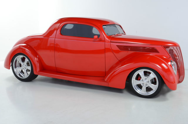 1937 Viper Red Ford Other Coupe