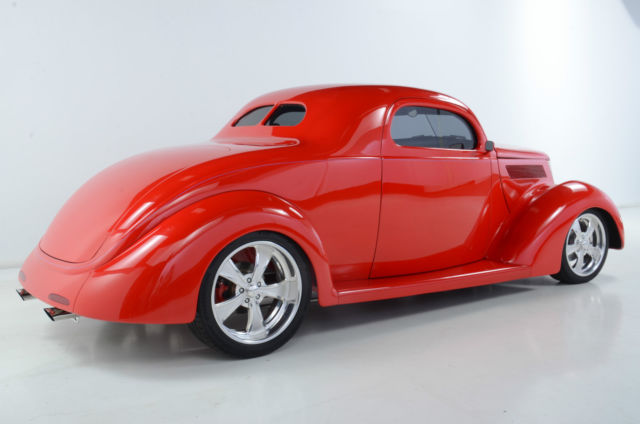 1937 Viper Red Ford Other Coupe