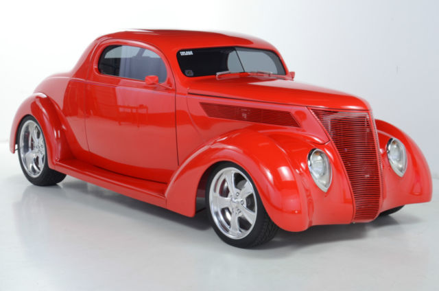 1937 Viper Red Ford Other Coupe