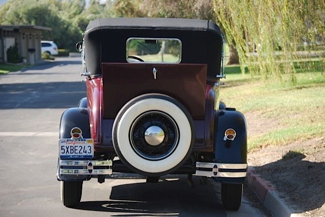 1931 Burgundy Ford Model A Coupe