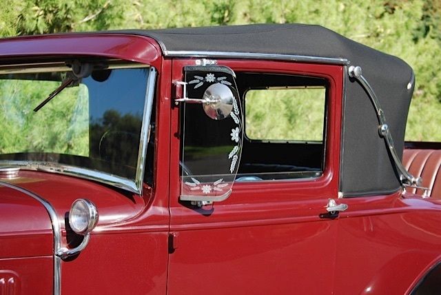 1931 Burgundy Ford Model A Coupe