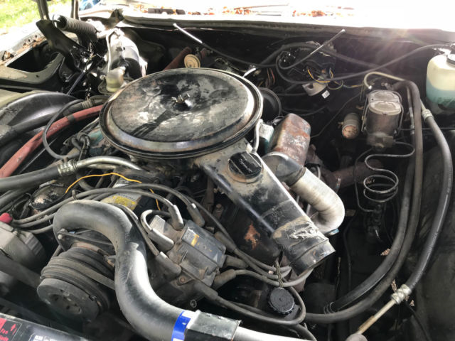 1976 Blue Cadillac Eldorado Coupe