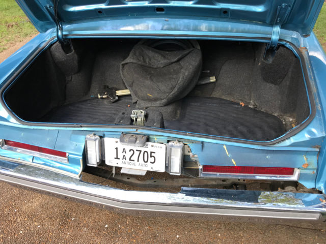 1976 Blue Cadillac Eldorado Coupe