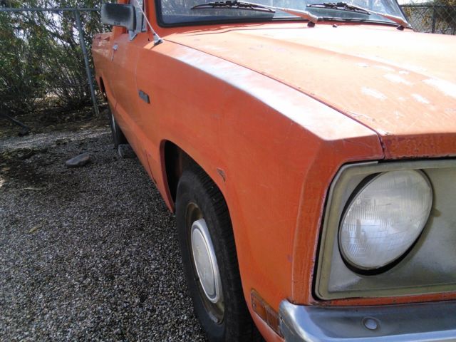 1981 Orange Ford Other Pickups