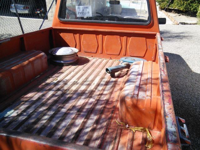 1981 Orange Ford Other Pickups