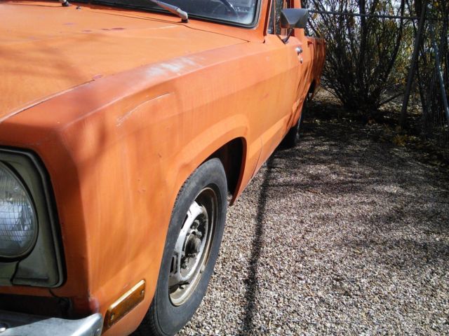 1981 Orange Ford Other Pickups