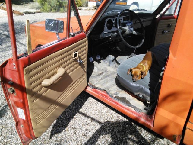 1981 Orange Ford Other Pickups