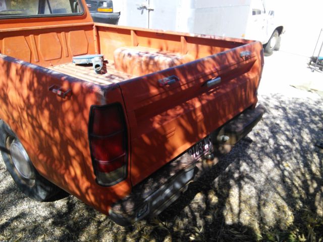 1981 Orange Ford Other Pickups