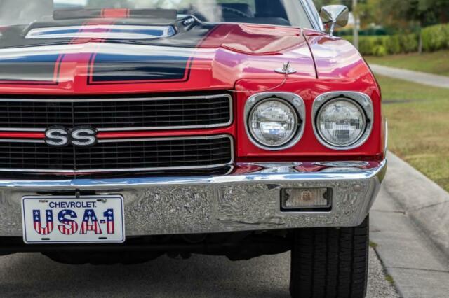 1970 Red Chevrolet Chevelle Convertible