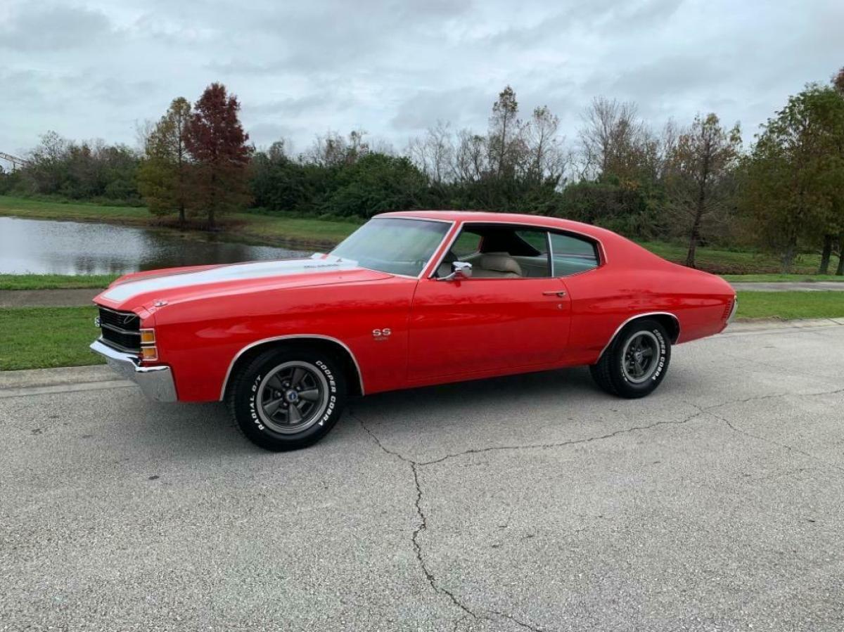 1971 Red Chevrolet Chevelle SS LS5 Super Sport