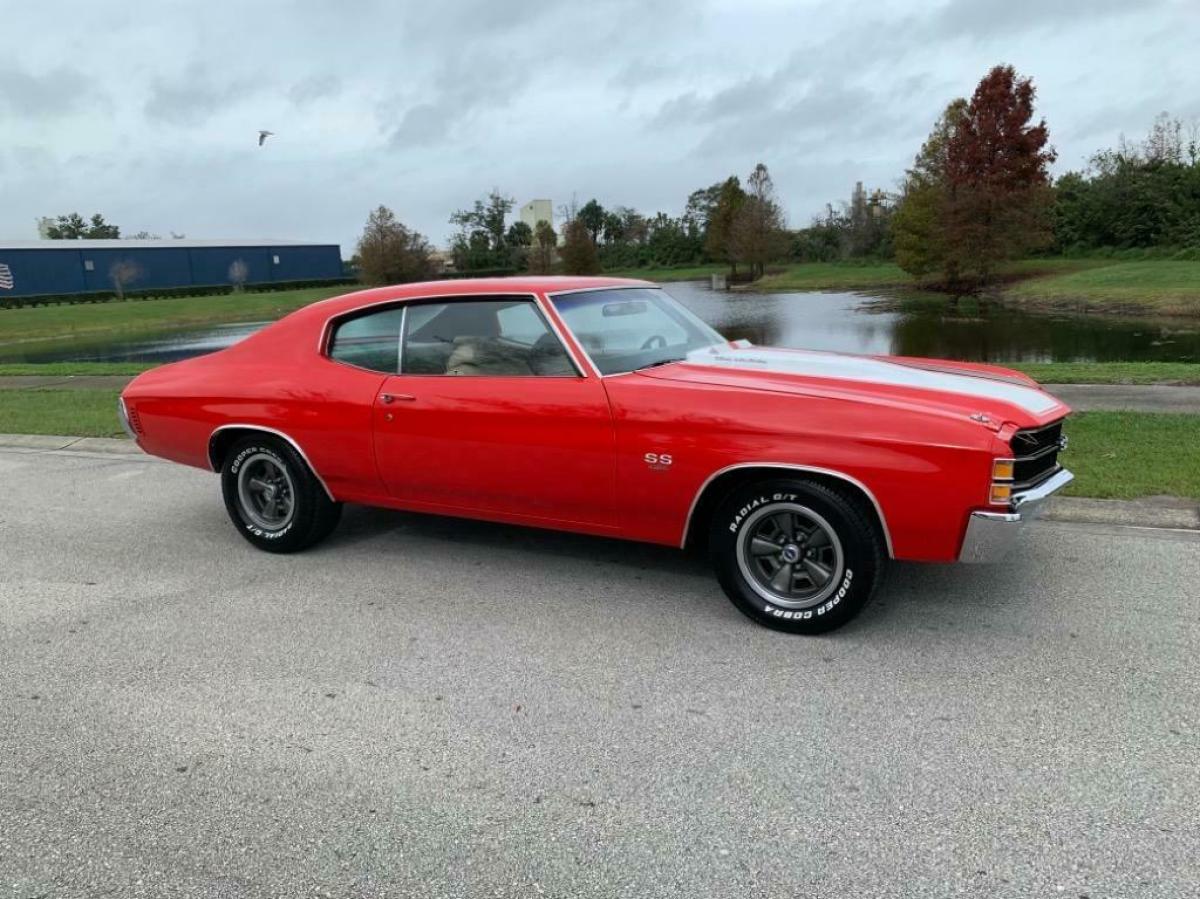 1971 Red Chevrolet Chevelle SS LS5 Super Sport